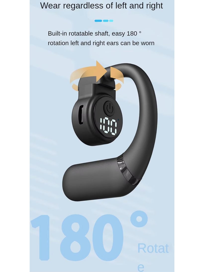 Chappeline BL18 Real Bluetooth wireless Earbuds with LED Indicator for Battery Level - Black - Image 2